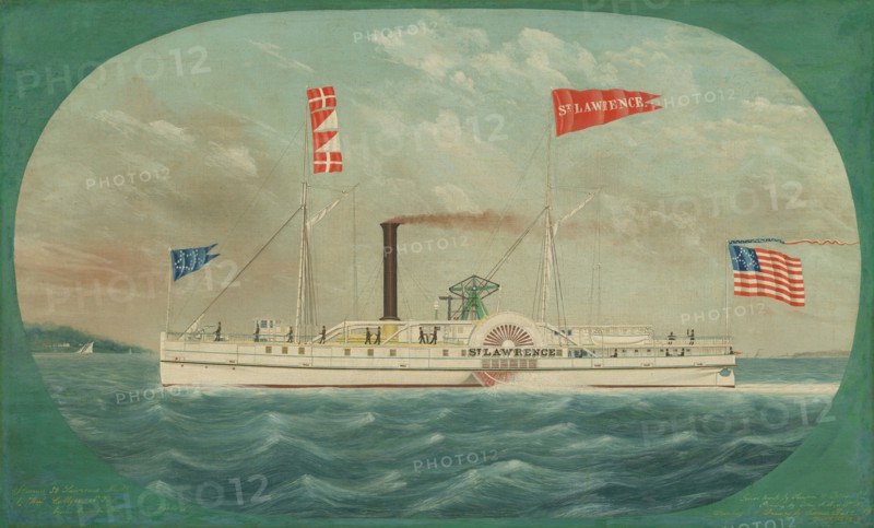Steamer "St. Lawrence", 1850.