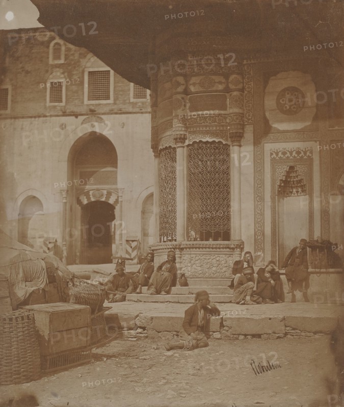 Gate to Imperial Palace and Fountain of Ahmed III, 1857.
