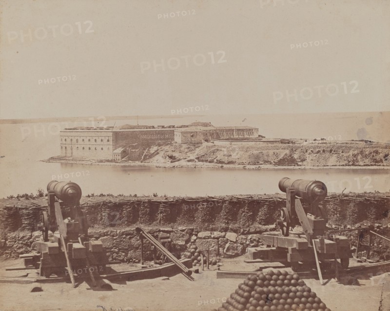 Gun Battery, 1855-1856.