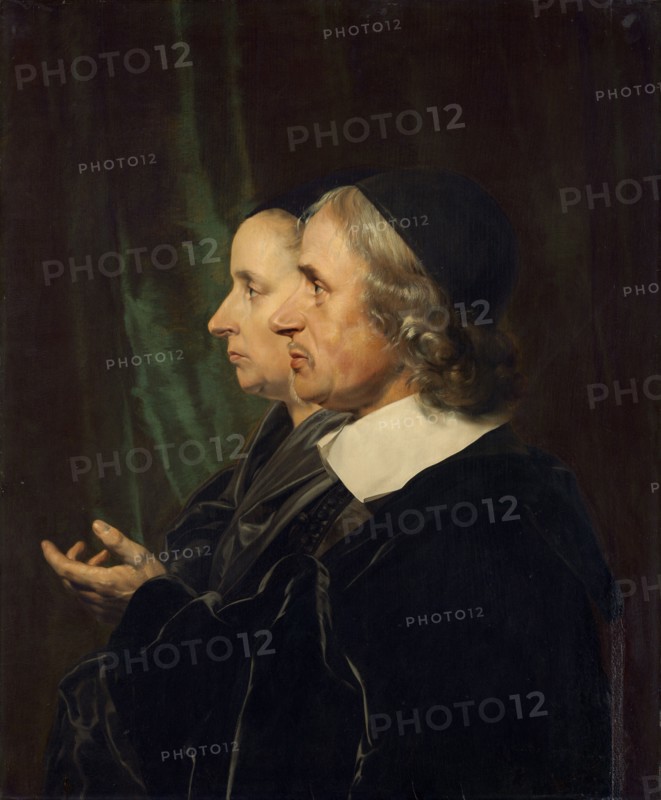 Portrait of the Artist's Parents, Salomon de Bray and Anna Westerbaen, 1664.