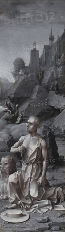 Saint Jerome Penitent [right panel], c. 1509/1512.