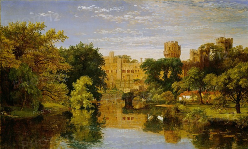 Warwick Castle, England, 1857.