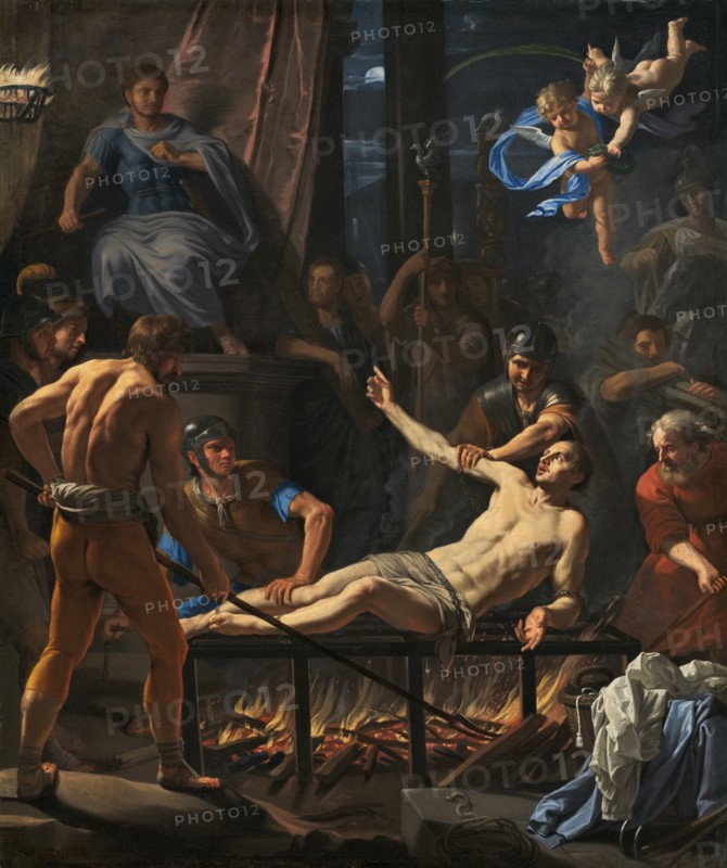 The Martyrdom of Saint Lawrence, c. 1660.