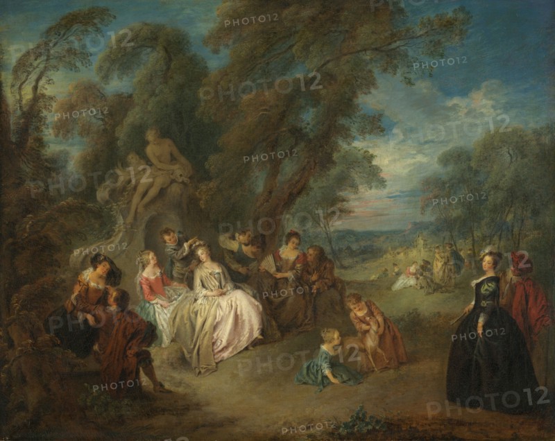 Fête Champêtre, c. 1730.