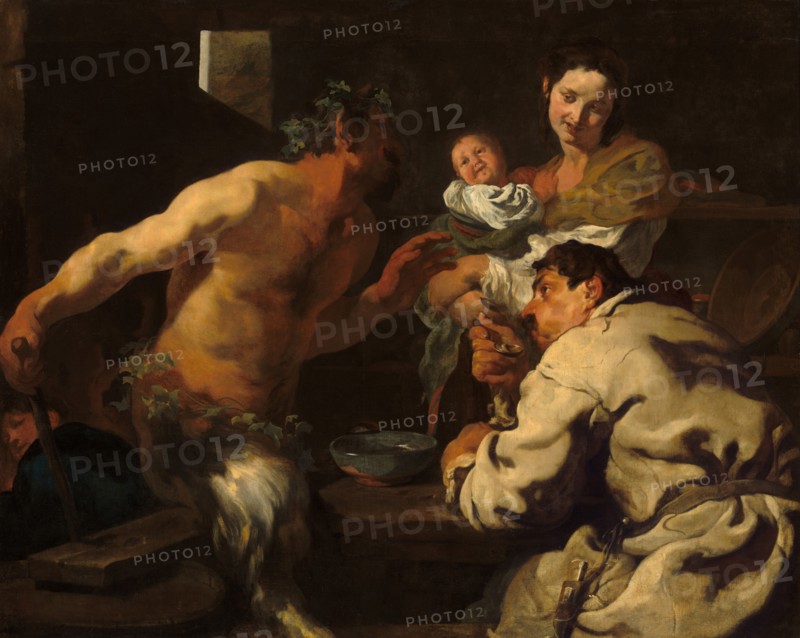 The Satyr and the Peasant, possibly c. 1623/1626.