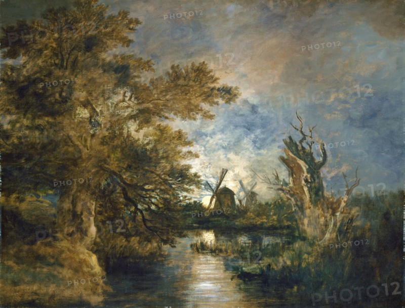 Moonlight on the Yare, c. 1816/1817.