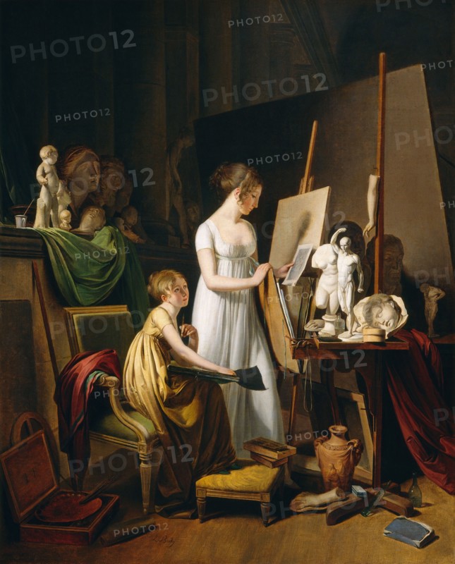 A Painter's Studio, c. 1800.