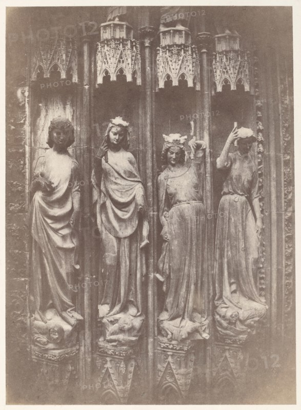 The Virtues Crushing the Vices, Strasbourg Cathedral, 1853.