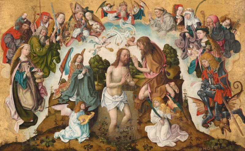 The Baptism of Christ, c. 1485/1500.