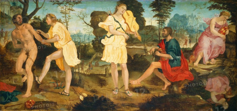 Apollo and Marsyas, c. 1540.