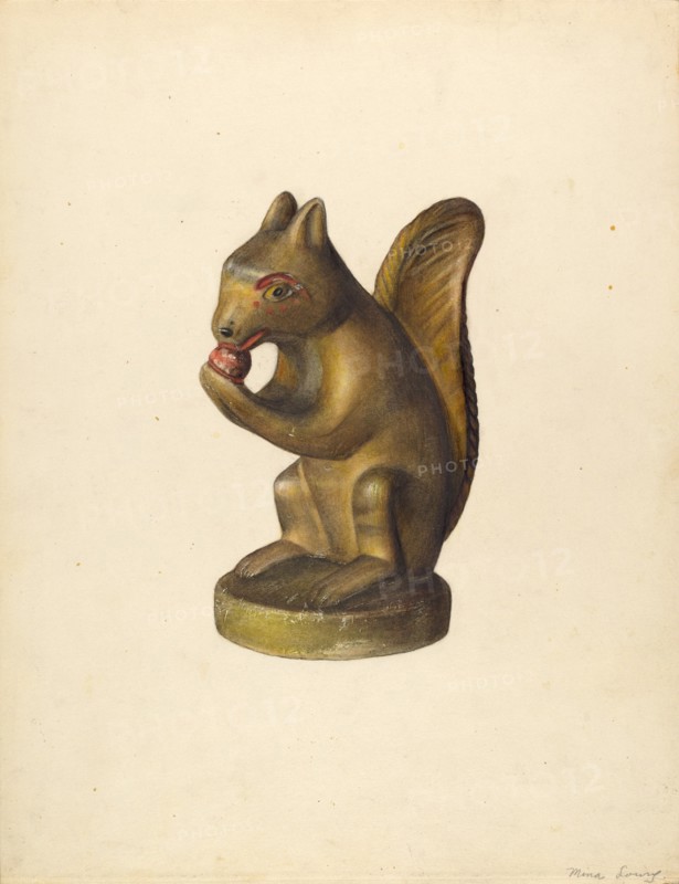 Squirrel, c. 1939.