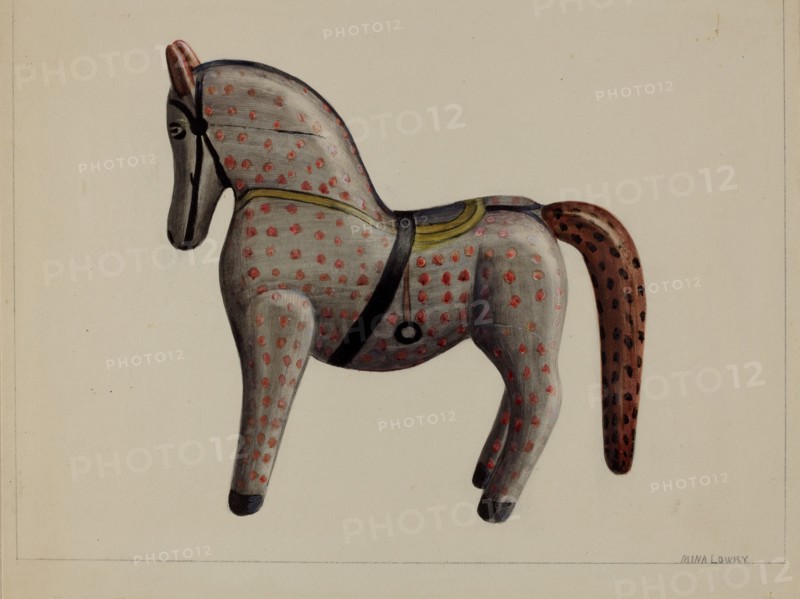 Toy Horse, c. 1937.