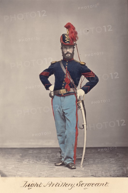 Light Artillery, Sergeant, 1866.