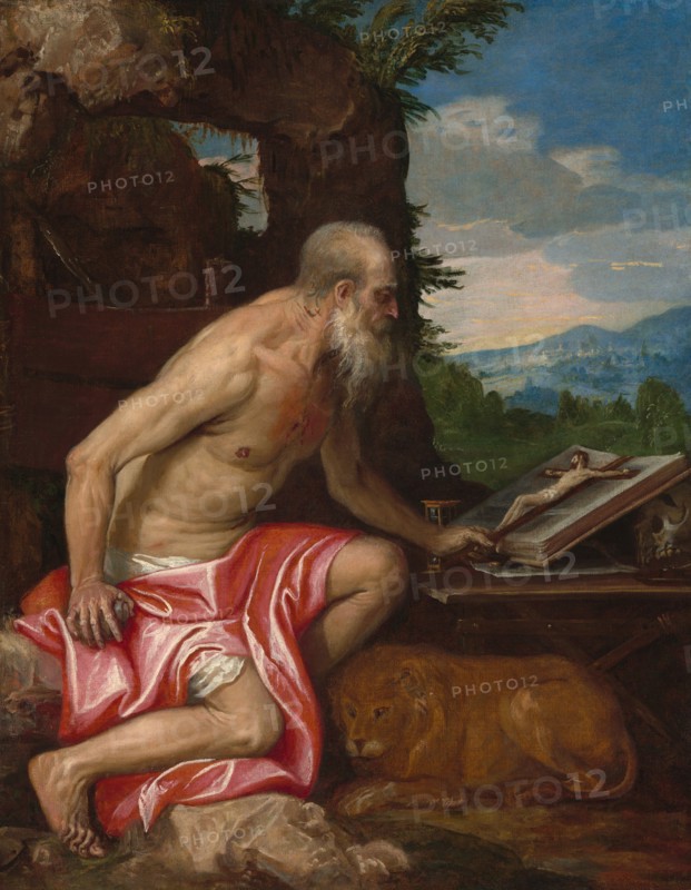 Saint Jerome in the Wilderness, c. 1575/1585.