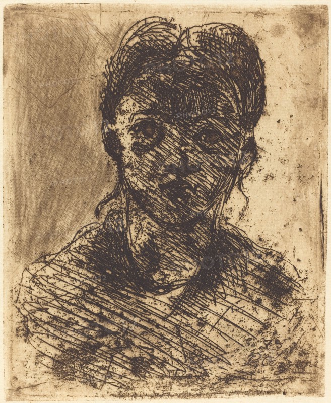 Bust of a Girl, 1873.