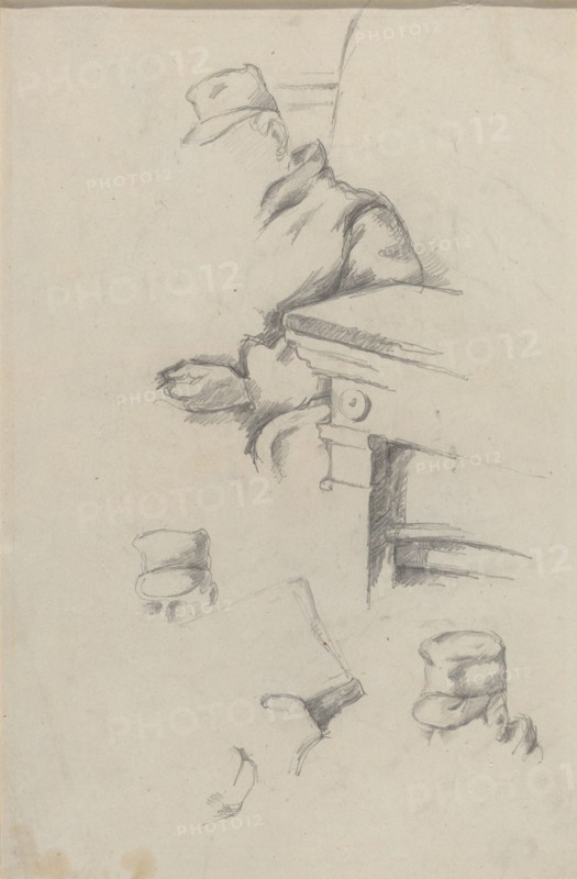 Father of the Artist [verso], c. 1865/1870.