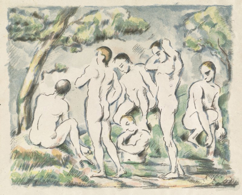 The Bathers (Small Plate), 1897.
