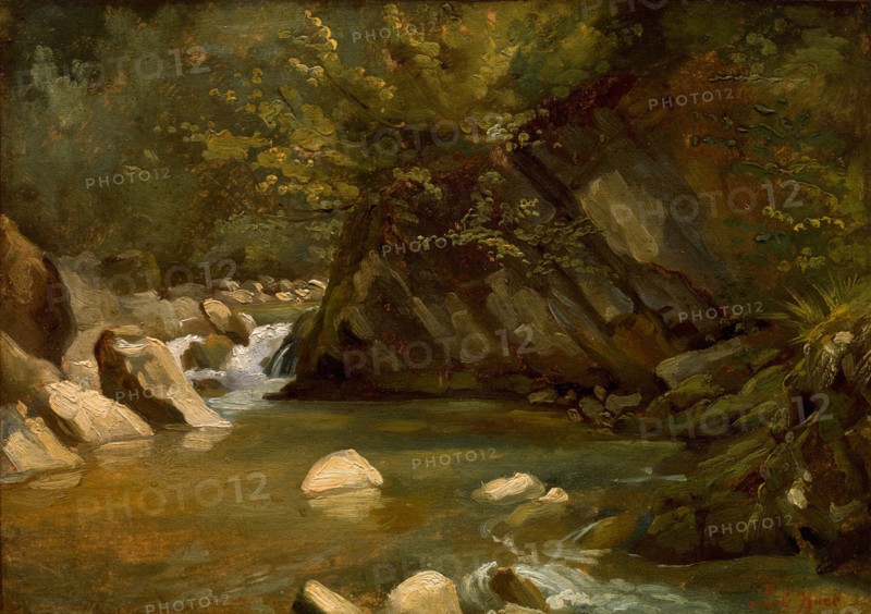 Woodland Stream, c. 1840.