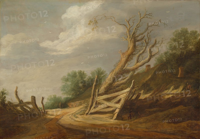 Landscape with Open Gate, c. 1630/1635.