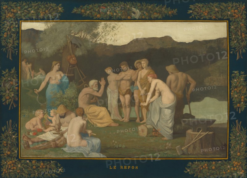 Rest, c. 1863.