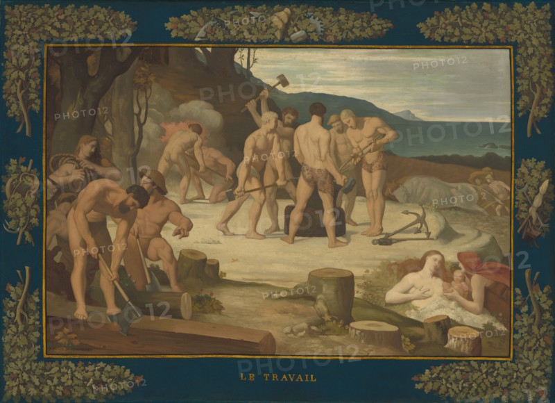 Work, c. 1863.