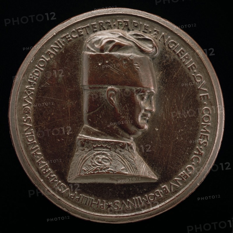 Filippo Maria Visconti, 1392-1447, Duke of Milan 1412 [obverse], c. 1441.
