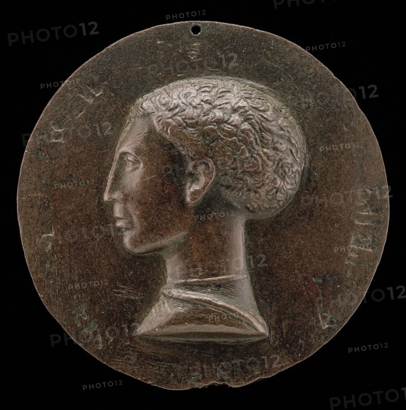 Leonello d'Este, 1407-1450, Marquess of Ferrara 1441 [obverse], c. 1441/1444.