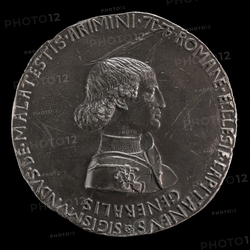 Sigismondo Pandolfo Malatesta, 1417-1468, Lord of Rimini 1432 [obverse], 1445.
