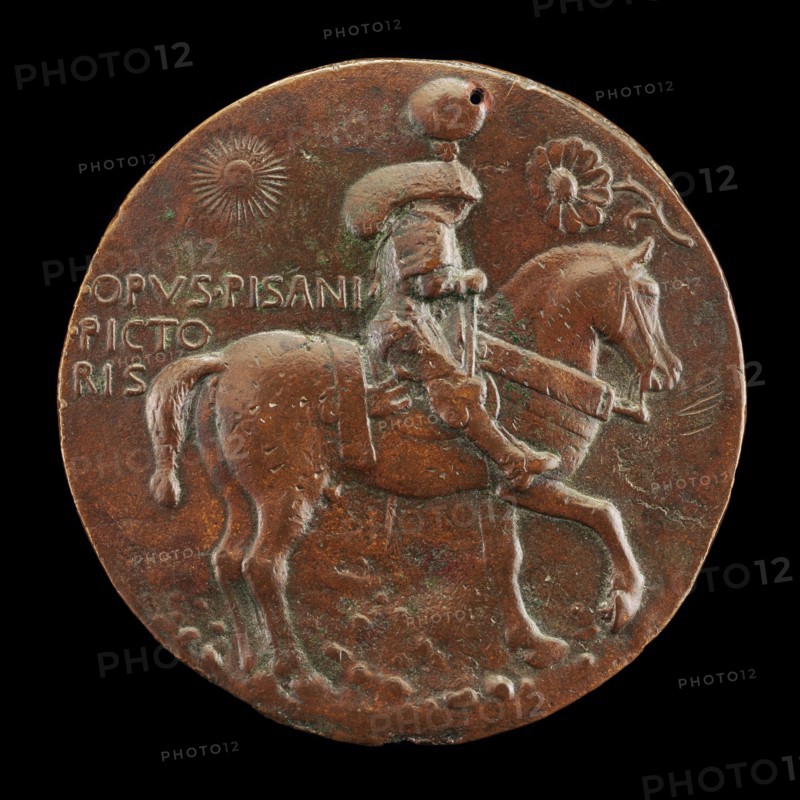 The Marquess in Armor, Riding [reverse], c. 1447/1448.