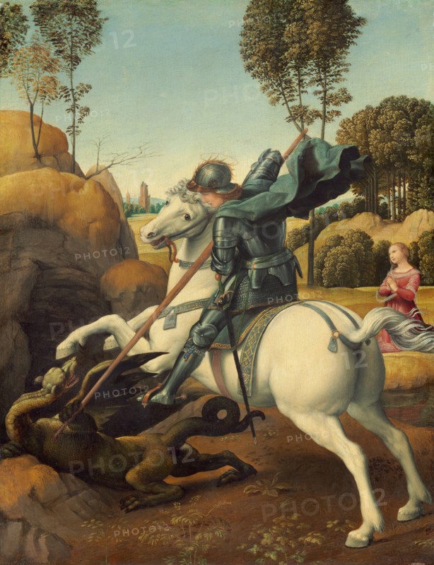 Saint George and the Dragon, c. 1506.