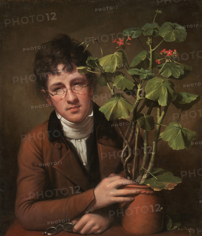 Rubens Peale with a Geranium, 1801.