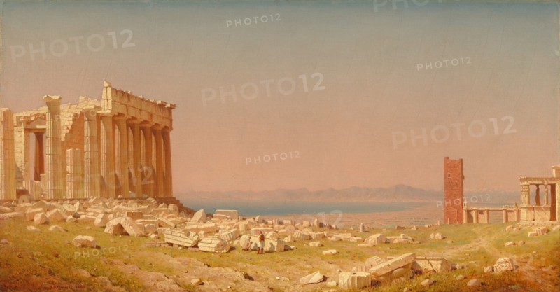 Ruins of the Parthenon, 1880.
