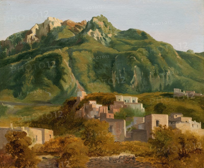 Village on the Island of Ischia, c. 1826.