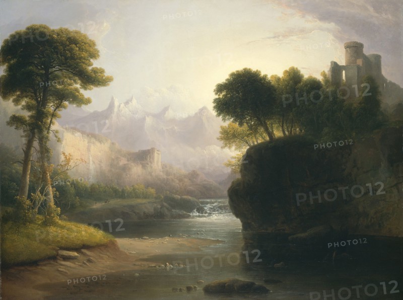 Fanciful Landscape, 1834.