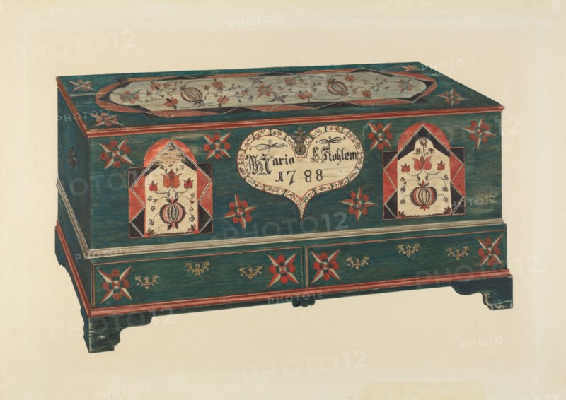 Dower Chest, 1935/1942.