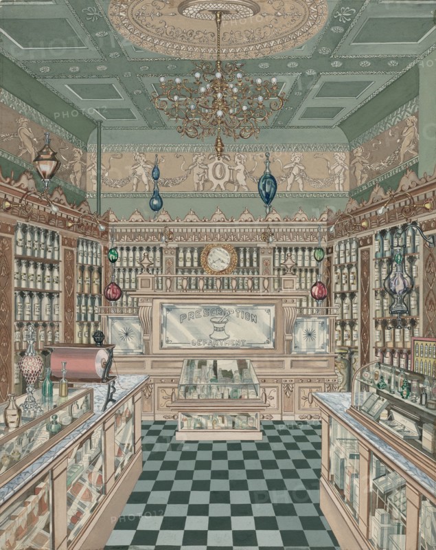 Drugstore, 1935/1942.