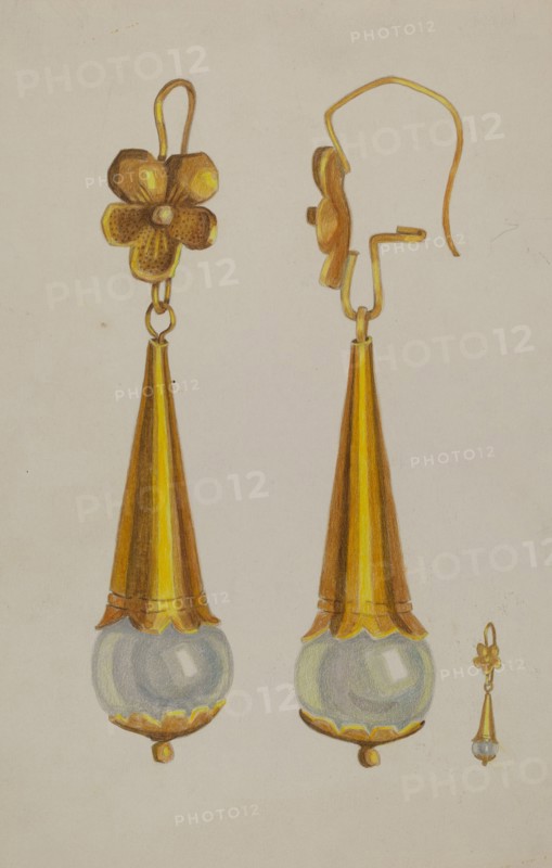 Earrings, 1935/1942.