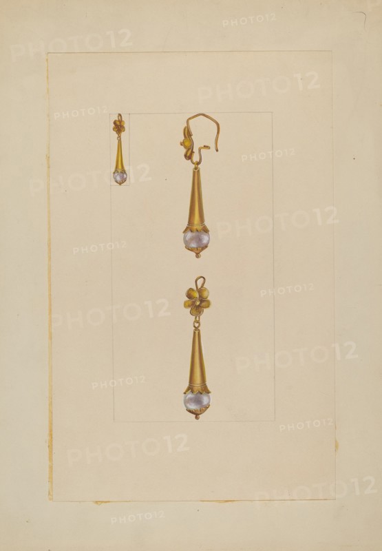 Earrings, 1935/1942.