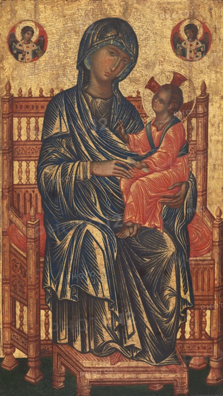 Enthroned Madonna and Child, c. 1250/1275.
