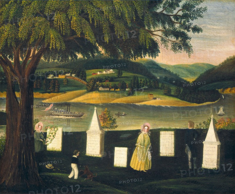 Family Burying Ground, c. 1840.