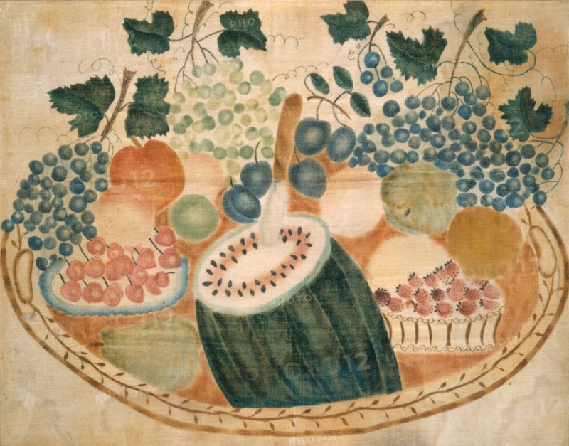 Fruit on a Tray, c. 1840.