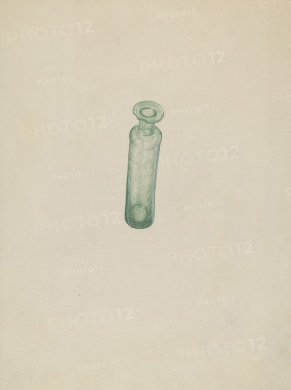 Glass Medicine Vial, 1935/1942.