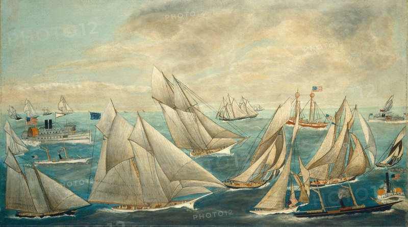 Imaginary Regatta of America's Cup Winners, 1889 or after.