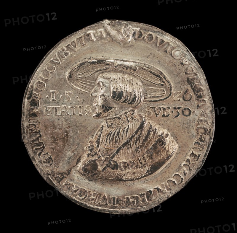 Louis II, 1506-1526, King of Hungary and Bohemia 1516 [obverse], 1526.