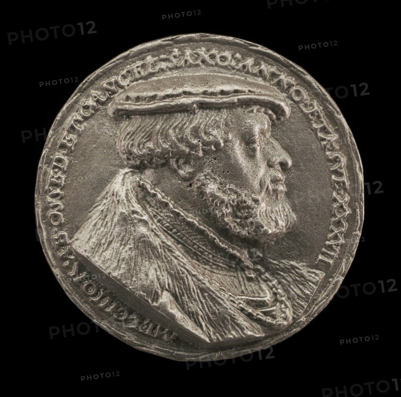 Melchior von Osse, 1506-1557, Chancellor of Saxony [obverse], 16th century.
