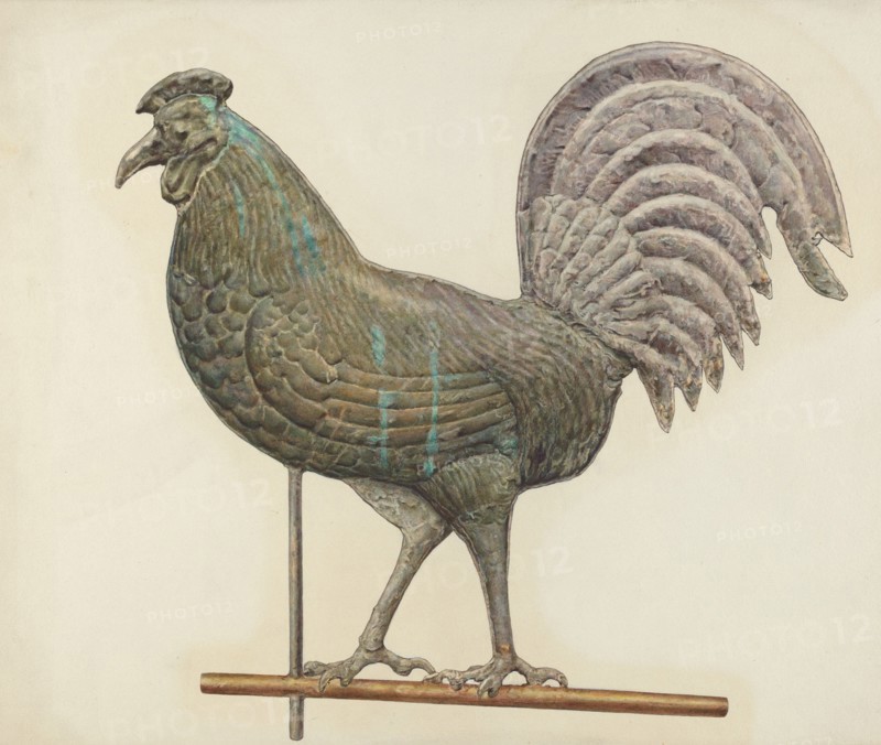 Metal Weather Vane, 1935/1942.
