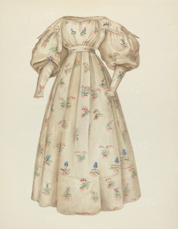 Muslin Dress, 1935/1942.