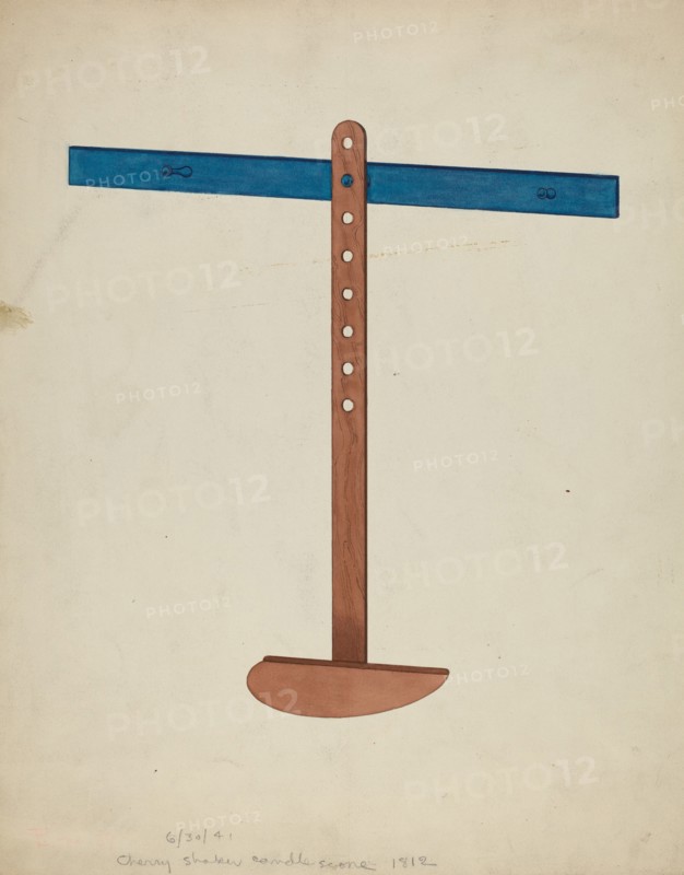 Shaker Lamp Stand, 1941.