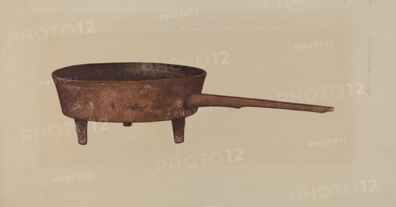 Skillet with Four Legs, 1935/1942.