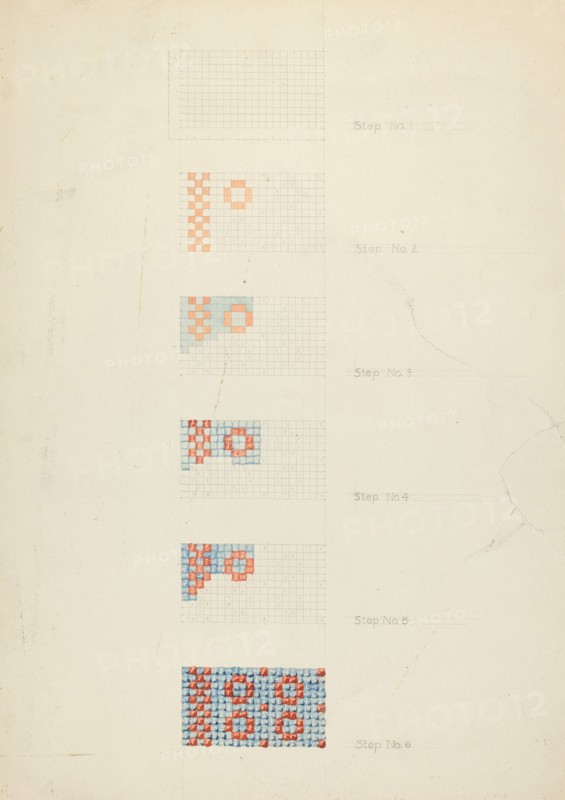 Textile: Technique Demonstration, 1935/1942.